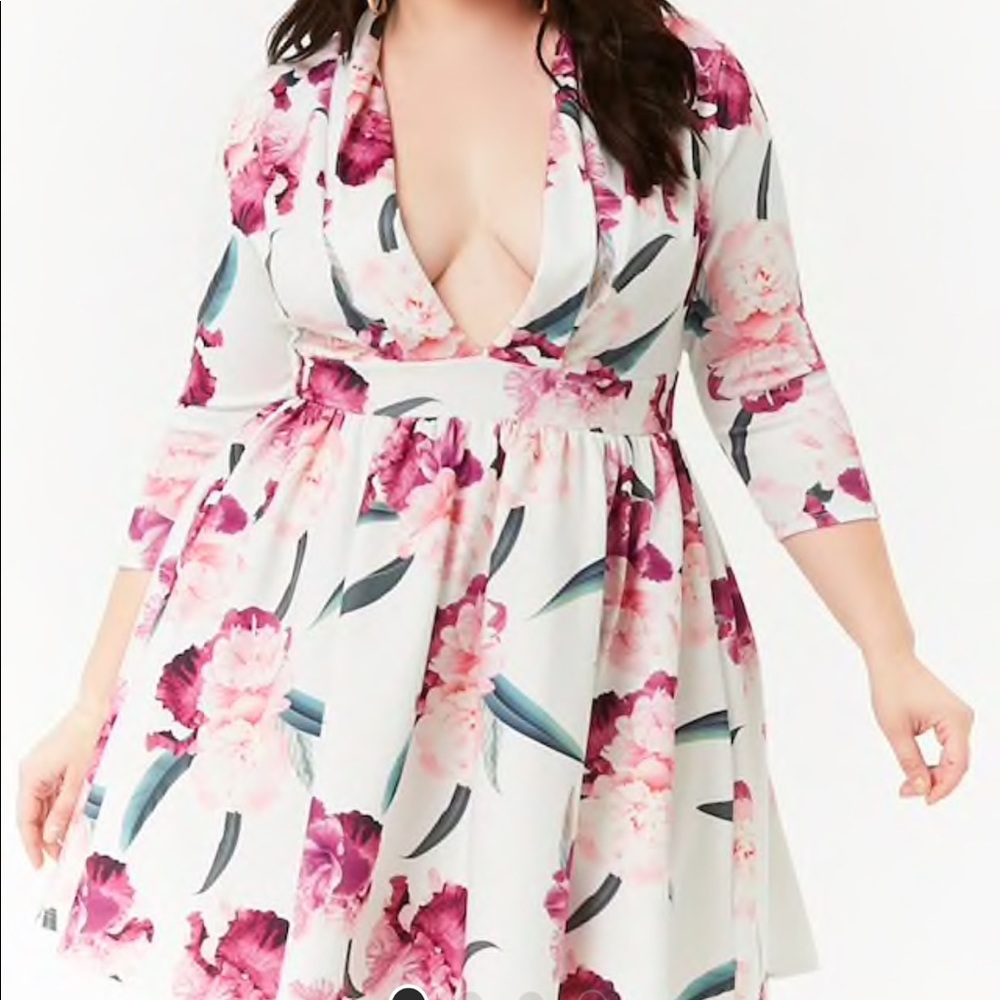 Brand new without tag forever 21 floral dress
